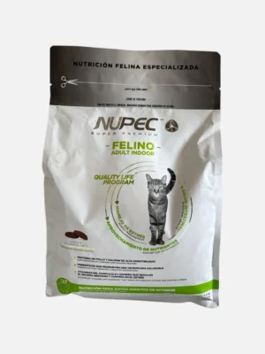 NUPEC Felino Adult Indoor - Alimento Super Premium para Gato (bulto de 1.5 kg)